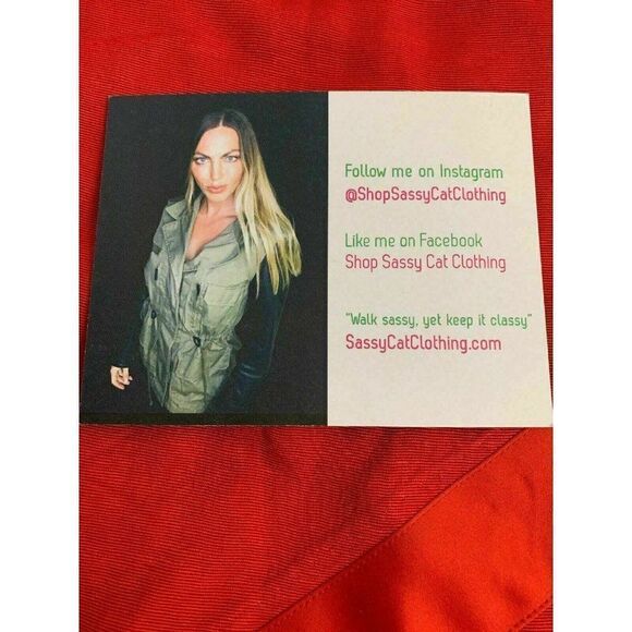 Style Stalker Womens Solid Red Mini Assymetrical Skirt Xs - Picture 6 of 6